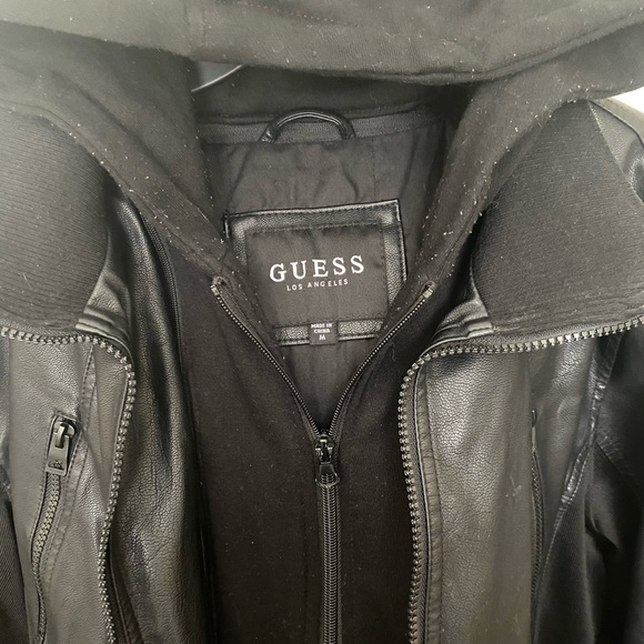 Guess Leather Jacket - Picture 3 of 8